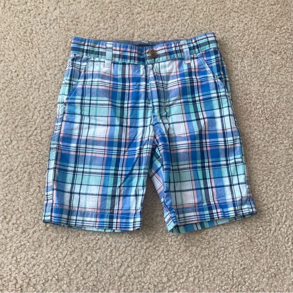 Nautica Little Boys Checkered Shorts Size 6